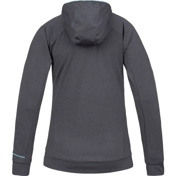 Women's functional sweatshirt Hannah ELI HOODY anthracite mel