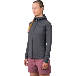 Women's functional sweatshirt Hannah ELI HOODY anthracite mel