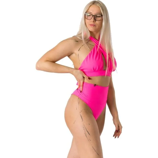 GoldBee Sťahovacie Plavky Spodný Diel Neon Pink Velikost: M
