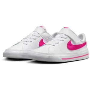 Nike COURT LEGACY Detská obuv, biela, veľkosť 35