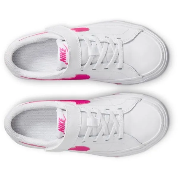 Nike COURT LEGACY Detská obuv, biela, veľkosť 35