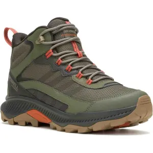 Merrell SPEED STRIKE 2 MID WP Pánska outdoorová obuv, khaki, veľkosť 41.5