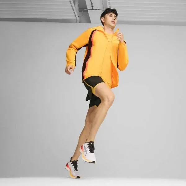 Puma RUN ULTRAWEAVE RAINCELL JACKET Pánska bežecká bunda, oranžová, veľkosť