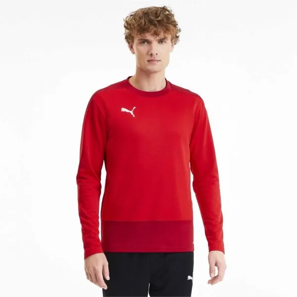 Puma TEAMGOAL 23 TRAINING SWEAT Pánska športová mikina, červená, veľkosť XXXL