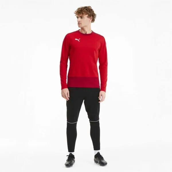 Puma TEAMGOAL 23 TRAINING SWEAT Pánska športová mikina, červená, veľkosť XXXL