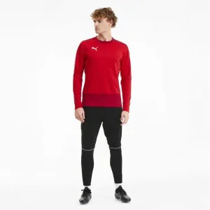 Puma TEAMGOAL 23 TRAINING SWEAT Pánska športová mikina, červená, veľkosť XXXL