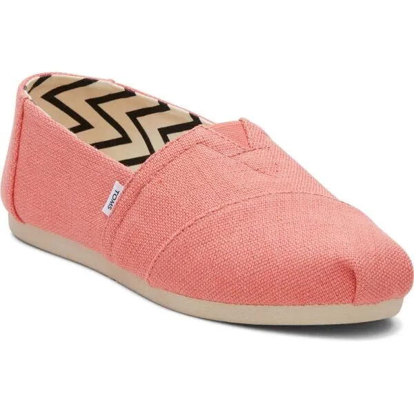 TOMS ALPARGATA Dámske espadrilky, lososová, veľkosť