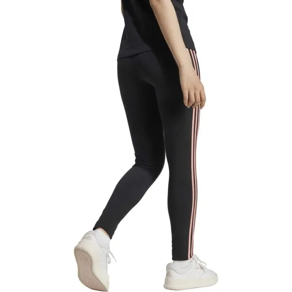 adidas ESSENTIALS 3-STRIPES LEGGINGS Dámske legíny, čierna, veľkosť