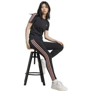 adidas ESSENTIALS 3-STRIPES LEGGINGS Dámske legíny, čierna, veľkosť