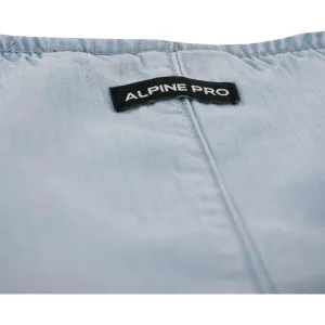 ALPINE PRO VIEMA Dámske šaty, svetlomodrá, veľkosť