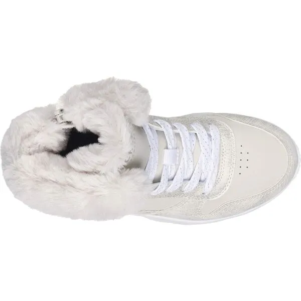 Skechers UNO LITE - COMFURT COLLAR Dievčenská zimná obuv, béžová, veľkosť