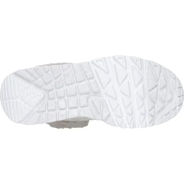 Skechers UNO LITE - COMFURT COLLAR Dievčenská zimná obuv, béžová, veľkosť