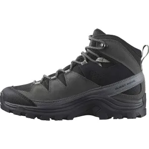 Salomon QUEST ROVE MID GTX W Dámska kožená turistická obuv, tmavo sivá, veľkosť 38 2/3