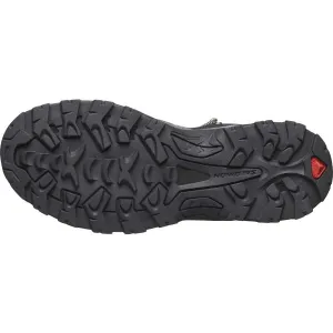 Salomon QUEST ROVE MID GTX W Dámska kožená turistická obuv, tmavo sivá, veľkosť 38 2/3