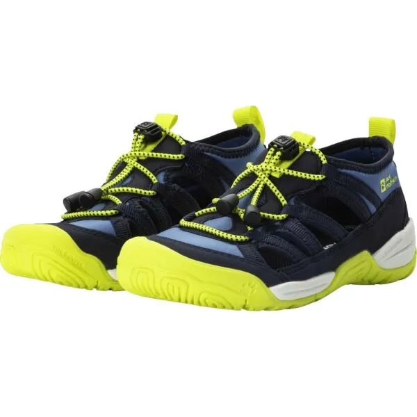 Jack Wolfskin VILLI SANDAL K Detské sandále, modrá, veľkosť