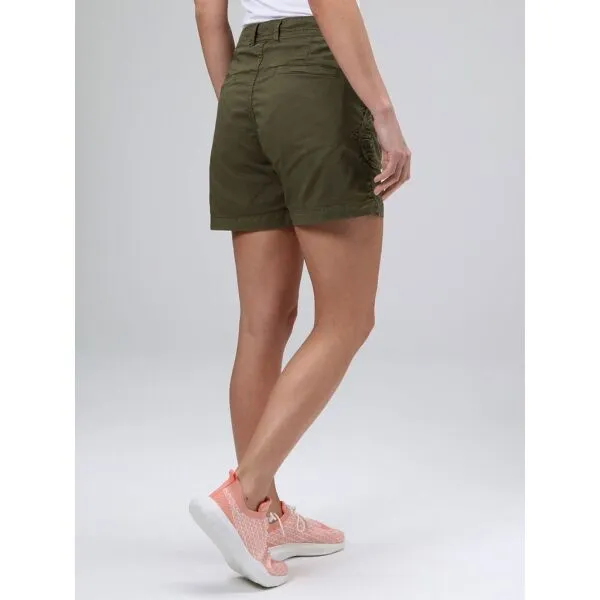 LOAP VATARKA Dámske šortky, khaki, veľkosť