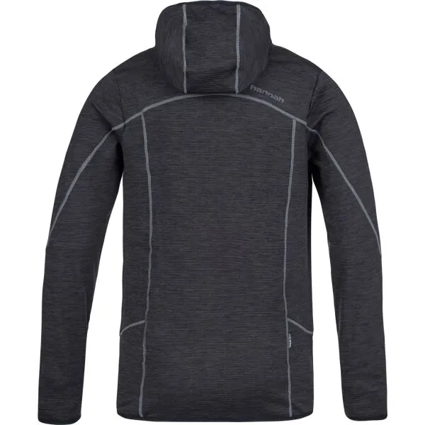 Mikina s kapucňou Hannah Damar Hoody - anthracite mel