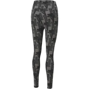 Puma POWER AOP 7/8 LEGGINGS Dámske legíny, čierna, veľkosť