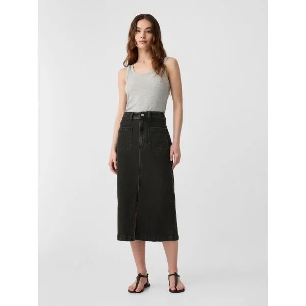 GAP Denim midi skirt - Women's