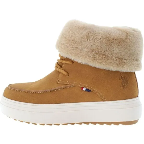 U.S. POLO ASSN. PENNY001 Dámska zimná obuv, hnedá, veľkosť