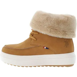U.S. POLO ASSN. PENNY001 Dámska zimná obuv, hnedá, veľkosť