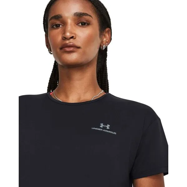 Under Armour RUSH ENERGY SS 2.0 Dámske tričko, čierna, veľkosť S