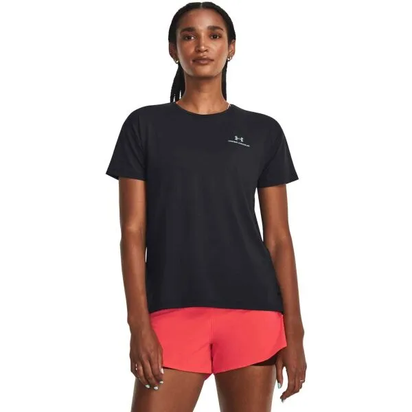 Under Armour RUSH ENERGY SS 2.0 Dámske tričko, čierna, veľkosť S