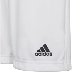 adidas ENT22 SHO Y Juniosrské futbalové šortky, biela, veľkosť