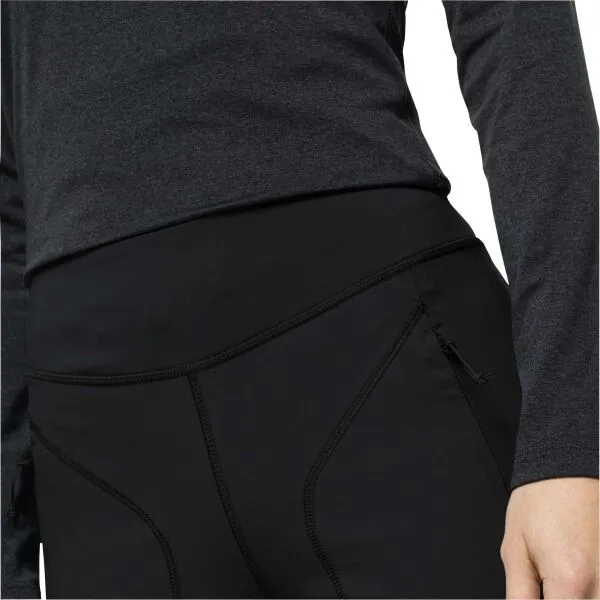 Jack Wolfskin SALMASER TIGHTS W Dámske outdoorové nohavice, čierna, veľkosť