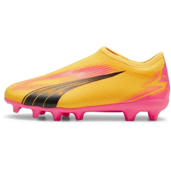 Puma ULTRA MATCH LL FG/AG Juniorské kopačky, žltá, veľkosť 32