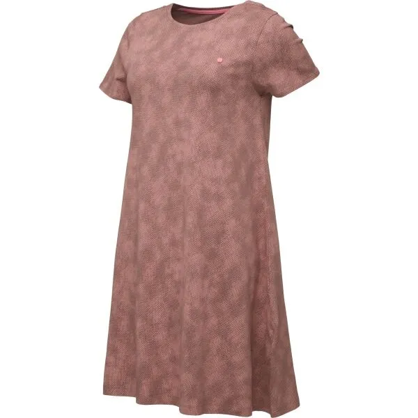 LOAP ABGAMA Dámske šaty, lososová, veľkosť