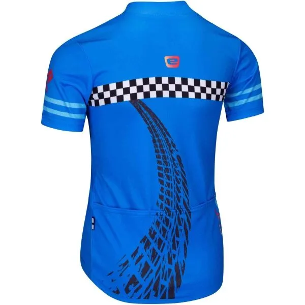 Etape RIO Detský cyklistický dres, modrá, veľkosť 128-134
