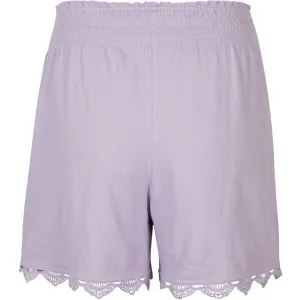 O'Neill SMOCKED SHORTS Dámske šortky, fialová, veľkosť