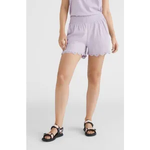 O'Neill SMOCKED SHORTS Dámske šortky, fialová, veľkosť