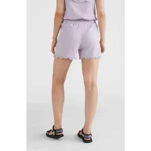 O'Neill SMOCKED SHORTS Dámske šortky, fialová, veľkosť