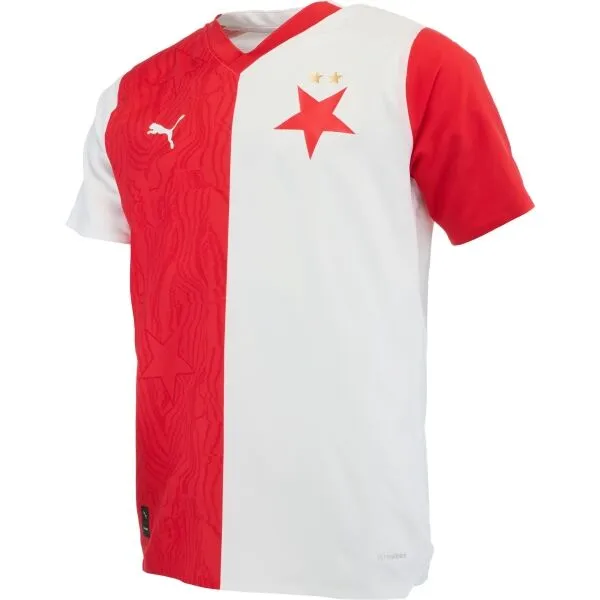 Puma SKS HOME SHIRT REPLICA JR Chlapčenský dres, červená, veľkosť