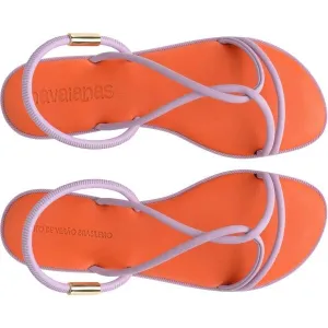 HAVAIANAS UNA MANGA Dámske šľapky, oranžová, veľkosť 41