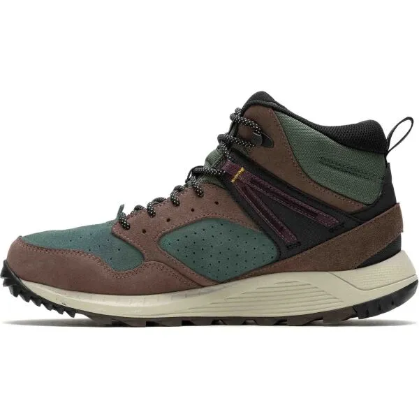 Merrell WILDWOOD MID LTR WP Pánska voľnočasová obuv, hnedá, veľkosť 44