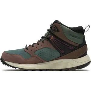 Merrell WILDWOOD MID LTR WP Pánska voľnočasová obuv, hnedá, veľkosť 44