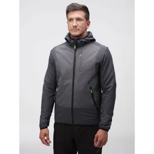 LOAP URELON Pánska outdoorová bunda, tmavo sivá, veľkosť
