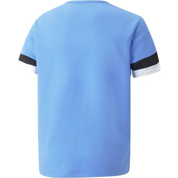 Puma TEAMRISE JERSEY JR Detské tričko, svetlomodrá, veľkosť