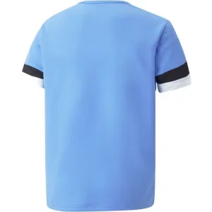 Puma TEAMRISE JERSEY JR Detské tričko, svetlomodrá, veľkosť