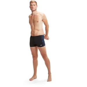 Speedo hyperboom panel aquashort black/curious blue/true cobalt s -