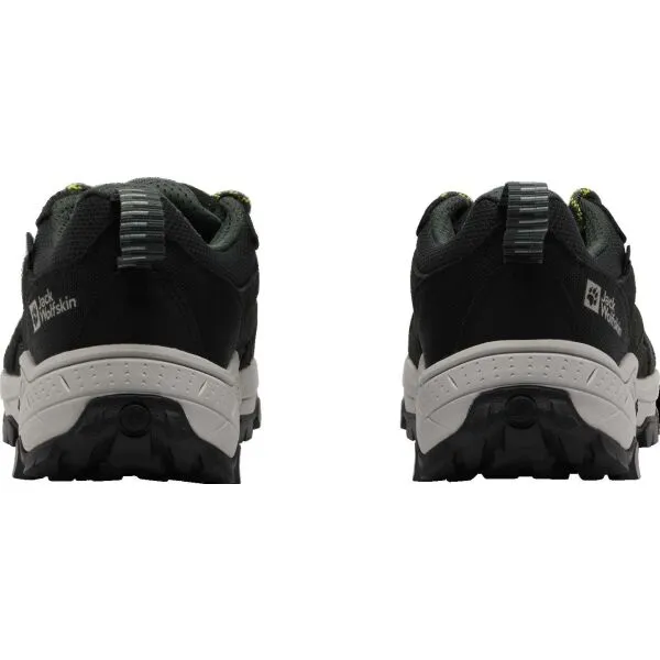 Jack Wolfskin VOJO TOUR TEXAPORE LOW M Pánska treková obuv, čierna, veľkosť