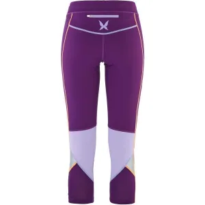KARI TRAA LOUISE 3/4 TIGHTS Dámske športové legíny, fialová, veľkosť