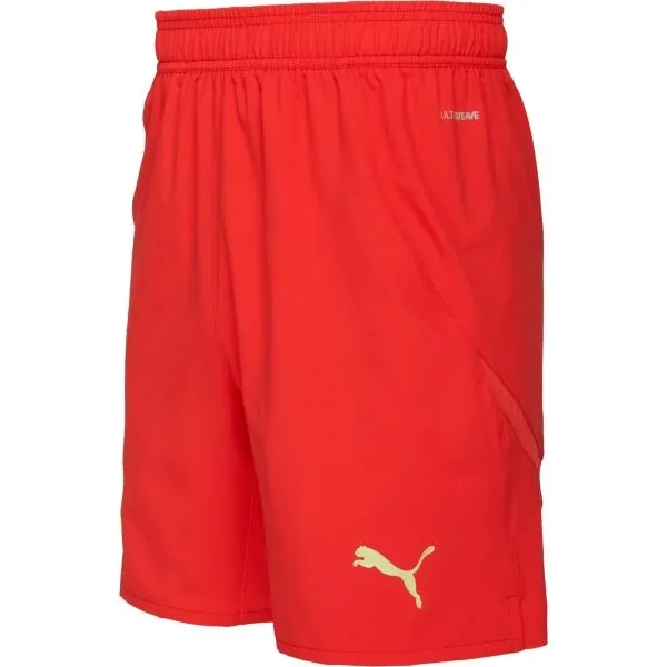 Puma SKS SHORTS PROMO Pánske futbalové šortky, červená, veľkosť