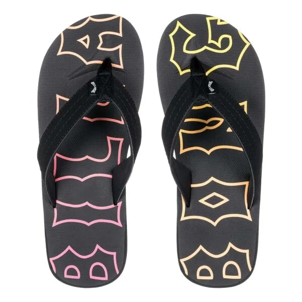 Billabong ALL DAY THEME Pánske žabky, čierna, veľkosť 39
