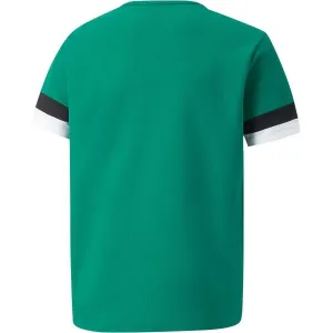 Puma TEAMRISE JERSEY JR Detské tričko, zelená, veľkosť