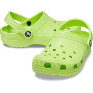 Crocs CLASSIC CLOG K Detská nazúvacia obuv, svetlo zelená, veľkosť 30/31
