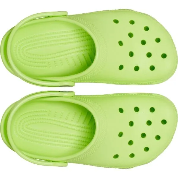 Crocs CLASSIC CLOG K Detská nazúvacia obuv, svetlo zelená, veľkosť 30/31